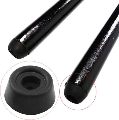 Vista 5 de 4 almohadillas protectoras para taco de billar (con 4 tornillos) de goma para parachoques de piscina, accesorios de piscina, manga a tope, soporte