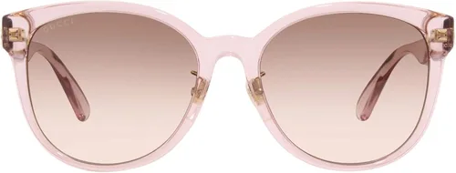 Vista 2 de Gafas de sol Gucci GG0854SK 005 para mujer color rosa marrón lente 2205in