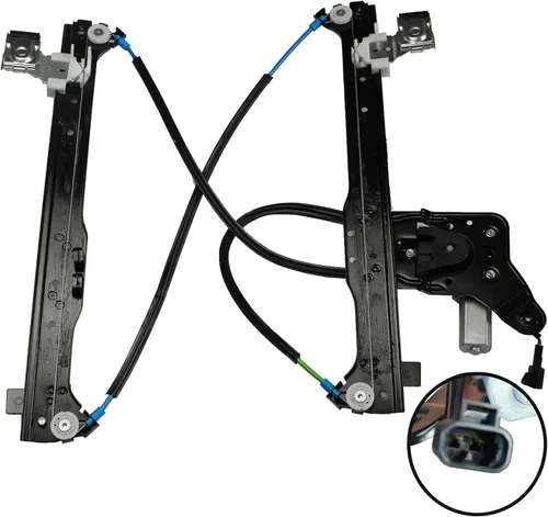 Vista 6 de 741-578 Regulador de ventanilla eléctrica trasera del lado del conductor con conjunto de motor compatible con Silverado/Suburban/Avalanche 1500 2500
