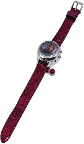 Vista 2 de Accutime Frozen 2 - Reloj infantil, Rosado, Reloj de cuarzo, digital