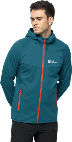 Vista 2 de Jack Wolfskin Men's Hydro Grid Hooded Fz Jacket