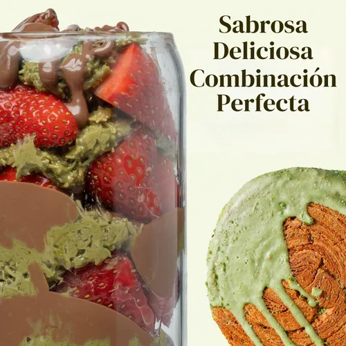 Vista 8 de Mezcla de Barra de Chocolate de Dubái - Relleno de pistacho de 2.2 lb para postres de chocolate de Dubái y Kataifi Ingrediente de postre listo