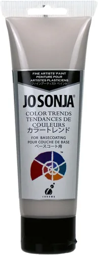 Vista 31 de Jo Sonja Color Trends - Tubo acrílico de flujo mate de 4 onzas - Latón antiguo