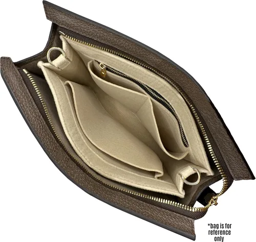 Vista 4 de Divitize Kit de conversión Luxe compatible con inserto de bolsa Ophidia con cadena dorada, 47.2 in de largo, ajuste perfecto hecho a mano, fácil