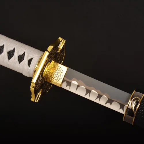 Vista 4 de Sword fort Espadas réplicas de acero inoxidable Devil Vergil Dante's Yamato Sword Katana Anime Cosplay Sword Real Metal, versión extendida, 40