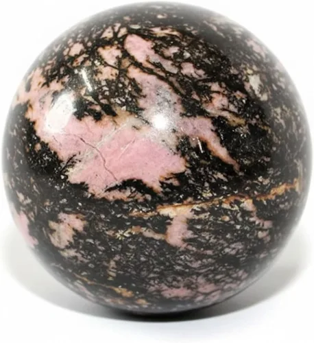 Vista 35 de Bola esférica de cristal de amatista natural Jet de 50 a 2.165 in Piedra curativa para energía positiva, meditación, reiki, equilibrio de chakras