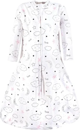 Vista 30 de Hudson Baby Saco de dormir unisex de algodón de manga larga para bebé