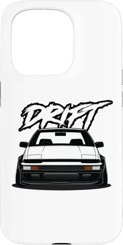 Vista 14 de iPhone 12 Pro Max JDM Drift Anime Manga Car Hachiroku, una funda de carreras para autos de postura 86