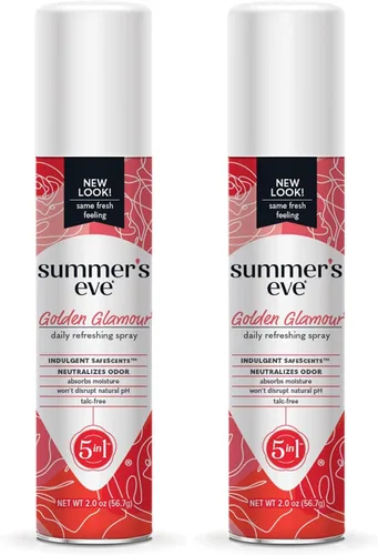 Vista 17 de Summer's Eve Spray femenino refrescante diario, Blissful Escape, 2 onzas Spray corporal diario sin talco para mujeres, cuidado femenino que