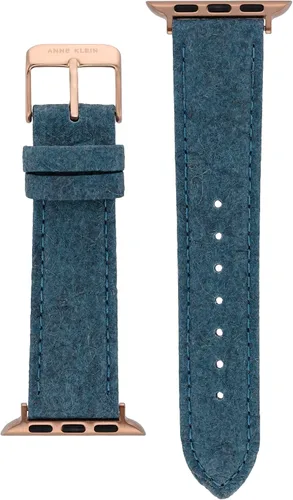 Vista 2 de WITHit Anne Klein - Correa de moda para Apple Watch Secure, cierre de hebilla ajustable de acero inoxidable, reemplazo de correa de Apple Watch, se