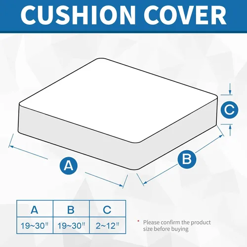 Vista 6 de ZNSAYOTX Fundas Elásticas Individuales para Cojines de Sofá Silla Cojín Fundas de Asiento de Sofá Fundas Protectoras Suaves de Reemplazo