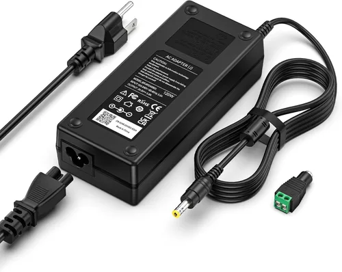 Vista 8 de Cable de alimentación con adaptador de CA de 12 V Compatible with EC Series, 35" 32" 30" 27" 24" 22" 20" 19" 15" 13.5", E225W E205W E248W Models