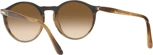 Vista 6 de Persol PO3285S - Gafas de sol redondas NegroVerde
