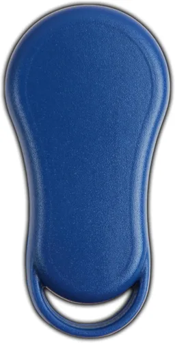Vista 2 de KeylessOption - Llavero de auto con control remoto para entrada sin llave, repuesto para 04686481, Azul
