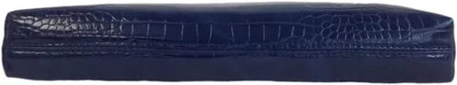Vista 3 de Bolso de mano de piel sintética de cocodrilo con asa superior
