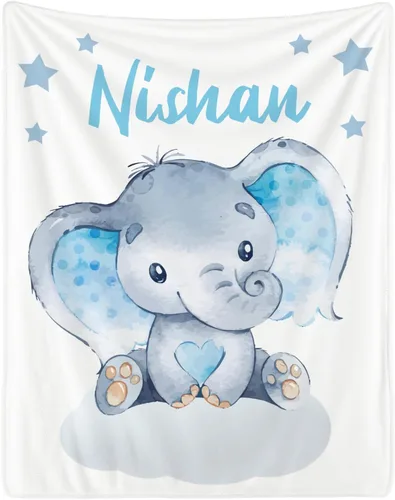 Vista 13 de Manta personalizada con nombre para adolescentes, niñas, niños, mantas de bebé personalizadas de franela ultra suave y acogedora, manta con nombre