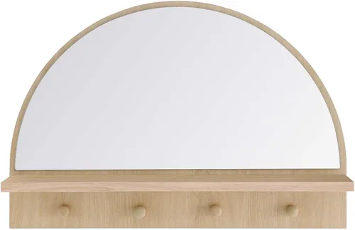 Vista 3 de Modway EEI-6350-OAK Moonbeam - Espejo arqueado, roble