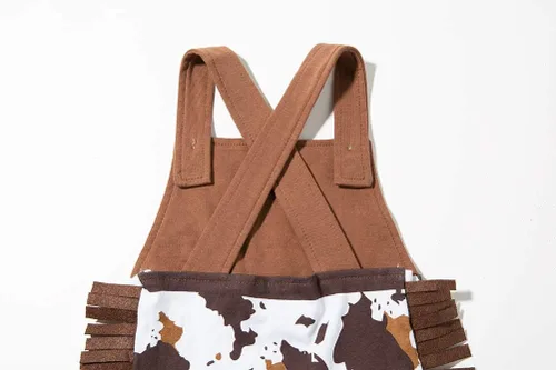 Vista 4 de LXKIKMM May's Baby Baby - Mameluco de vaquero para Halloween, ropa infantil