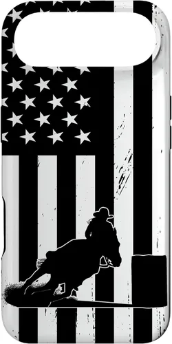 Vista 27 de Funda para iPhone 17 con diseño de vaquera con bandera de Estados Unidos
