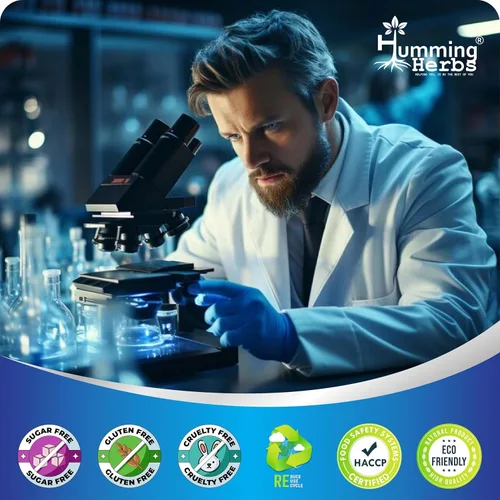 Vista 8 de Humming Herbs L-treonato de magnesio — 1,800 mg por porción (magnesio elemental 183 mg) — 90 cápsulas vegetarianas (30 porciones) — Apoyo