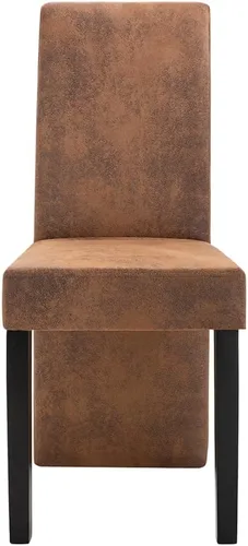 Vista 4 de Dining Chairs,Living Room Dining Chairs,Dining Table Dining Chairs Suitable for Daily Dining Or Special Events, Such As Meetings, Kitchen 4 Pcs Brown