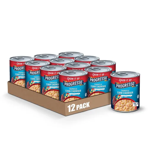 Vista 7 de Progresso Sopa enlatada de fideos de pollo picante con jalapeño, 18.5 oz