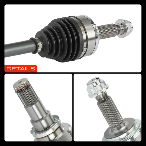 Vista 9 de A-Premium Juego de eje de transmisión compatible con Toyota Corolla L LE XLE 2020-2021 1.8L, transmisión automática CVT, lado del conductor