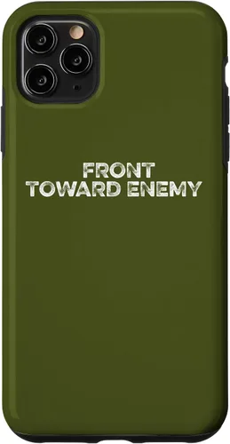 Vista 13 de Funda para iPhone 16 frente a la mina enemiga militar veterano ejército Claymore Mines Case