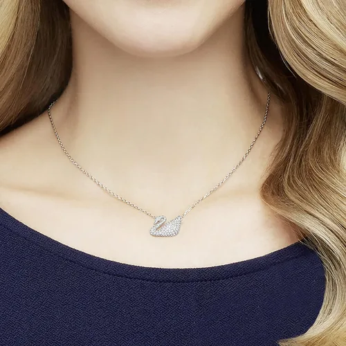 Vista 4 de Collar cisne Swarovski Crystal.