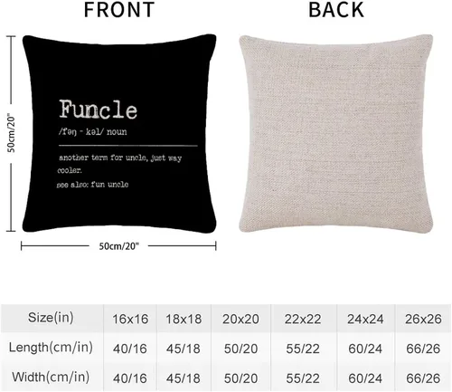 Vista 37 de Fundas de almohada navideñas de 16 x 16 pulgadas para mujer, fundas de almohada decorativas de lino y algodón, decoración del hogar, funda de cojín