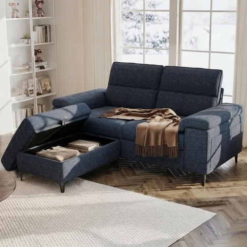 Vista 15 de Upvilla Sofá moderno de 71.25 pulgadas para sala de estar, sofás de asiento profundo con cojín de 8 pulgadas, cómodo sofá de amor de felpilla de 2