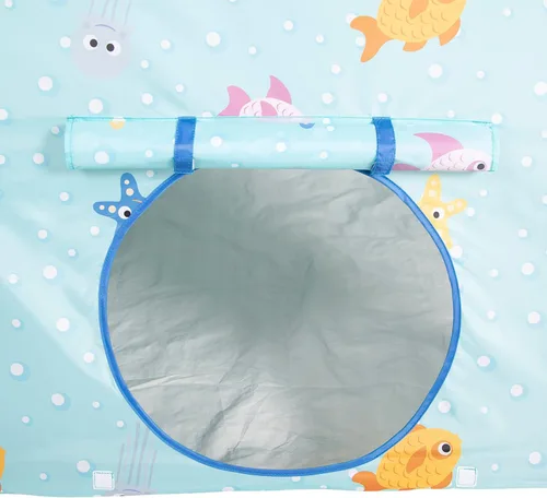 Vista 4 de Pacific Play Tents Sea Buddies - Tienda de campaña de cúpula de juego, 48 x 48 x 42 pulgadas de alto, multicolor