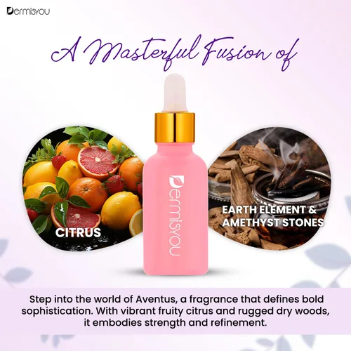 Vista 3 de Dermisyou AVENTUS - Aceite de perfume de alta calidad, lujoso, duradero, agradable a la piel, libre de crueldad animal para hombres y mujeres