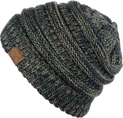 Vista 332 de C.C Trendy Warm Chunky Soft Stretch Cable Knit Beanie