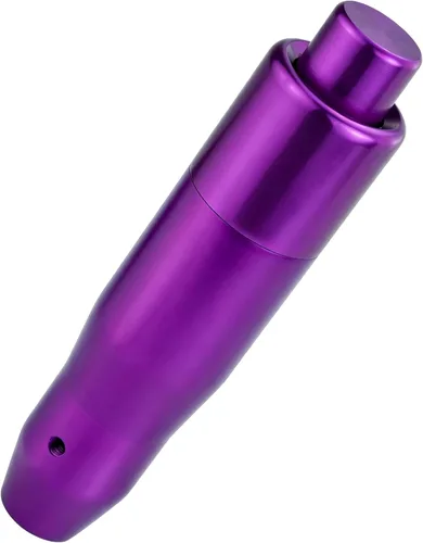 Vista 10 de Lunsom - Pomo de cambio automático de metal para automóvil con botón de presión, palanca de cambio de aleación de aluminio, mango de palanca