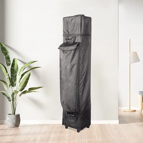 Vista 7 de Bolsa impermeable con ruedas de 11.8 x 11.8 x 63 pulgadas, bolsa enrollable de repuesto para toldo al aire libre, bolsa de almacenamiento
