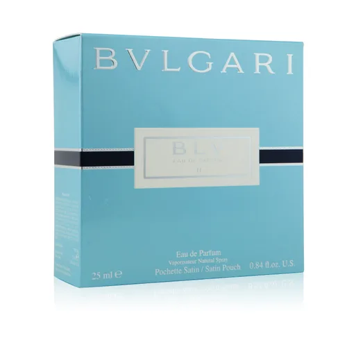 Vista 4 de Bvlgari BLV II Eau de Parfum en espray para mujer con bolsa de satén, 0.84 onzas líquidas