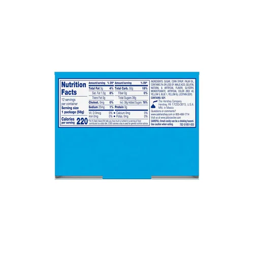 Vista 3 de JOLLY RANCHER Chews - Caja de dulces con sabor a fruta surtida, 2.06 onzas (12 unidades)