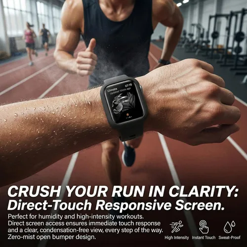 Vista 7 de Funda Ultra Delgada de TPU para iWatch Apple Watch Series 3/2/1, 38mm