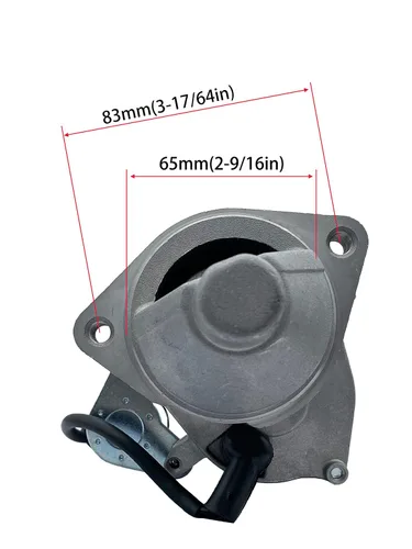 Vista 2 de YAMAKATO GX340 GX390 Motor de arranque con solenoide para Honda Electric Start Toro Dingo 11-13HP 128000-2750, 31210ZB80130, 31210ZE3013