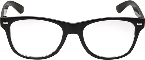 Vista 3 de Sombrero de gángster Fedora de los años 20 tirantes con corbatín preatado cejas de anciano bigote lentes falsos de nerd talla única Sombrero negro