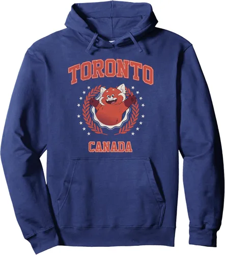 Vista 6 de Disney Sudadera con capucha Pixar Turning Red Mei Panda Canada, Negro