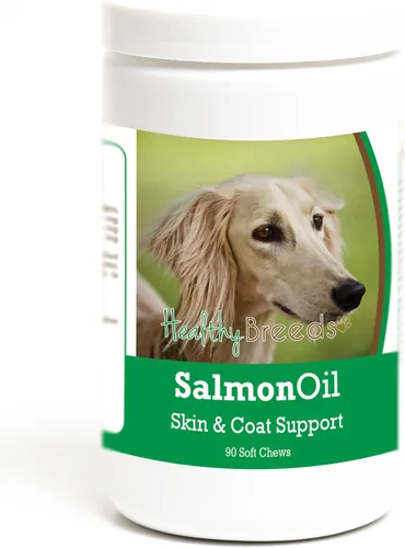 Vista 292 de Healthy Breeds Affenpinscher - Masticables suaves de aceite de salmón, 90