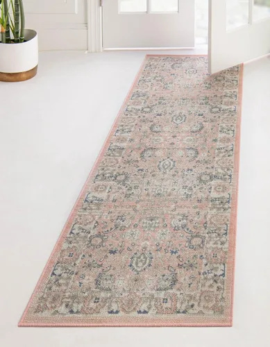 Vista 18 de Unique Loom Whitney Collection - Alfombra tradicional con borde (7 pies x 7 pies octagonal, gris nube)