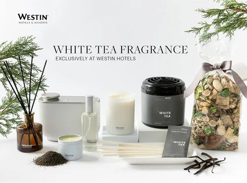 Vista 7 de Westin White Tea Room Spray – Fragancia de hotel de lujo, aroma de té blanco para dormitorio y baño, 4 onzas líquidas