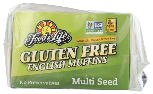 Vista 8 de Food For Life, English Muffins Multi Semillas Sin Gluten Orgánico, 18 onzas