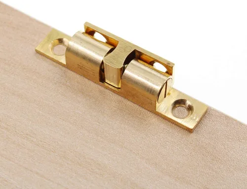 Vista 4 de Pestillo magnético de latón macizo para puerta de armario, cierres de armario, imanes para muebles, cierre de puerta de caravana, tensión de bola