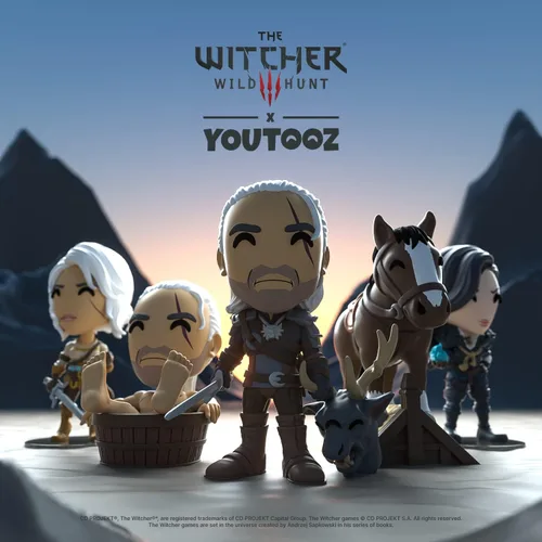 Vista 8 de Youtooz Bathtub Geralt - Figura de vinilo de 3.3 pulgadas, colección oficial de la colección The Witcher de The Witcher