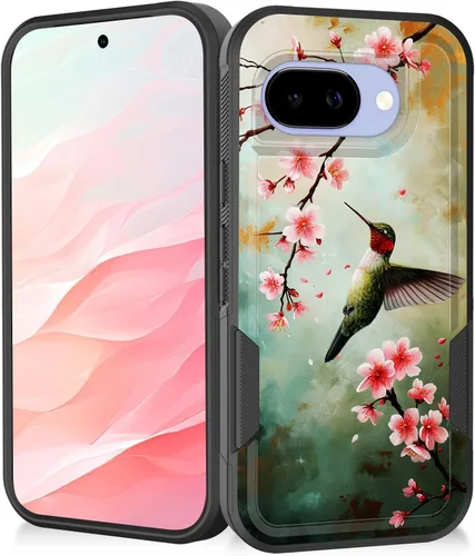 Vista 134 de Funda para Pixel 7a, resistente de doble capa híbrida de policarbonato duro de goma suave a prueba de golpes para Google Pixel 7A 6.1 pulgadas