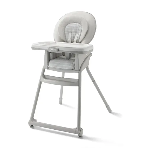 Vista 12 de Graco® Table2Table LX Silla alta 6 en 1, flechas con soporte de cabeza para bebés y bandeja extraíble con una mano